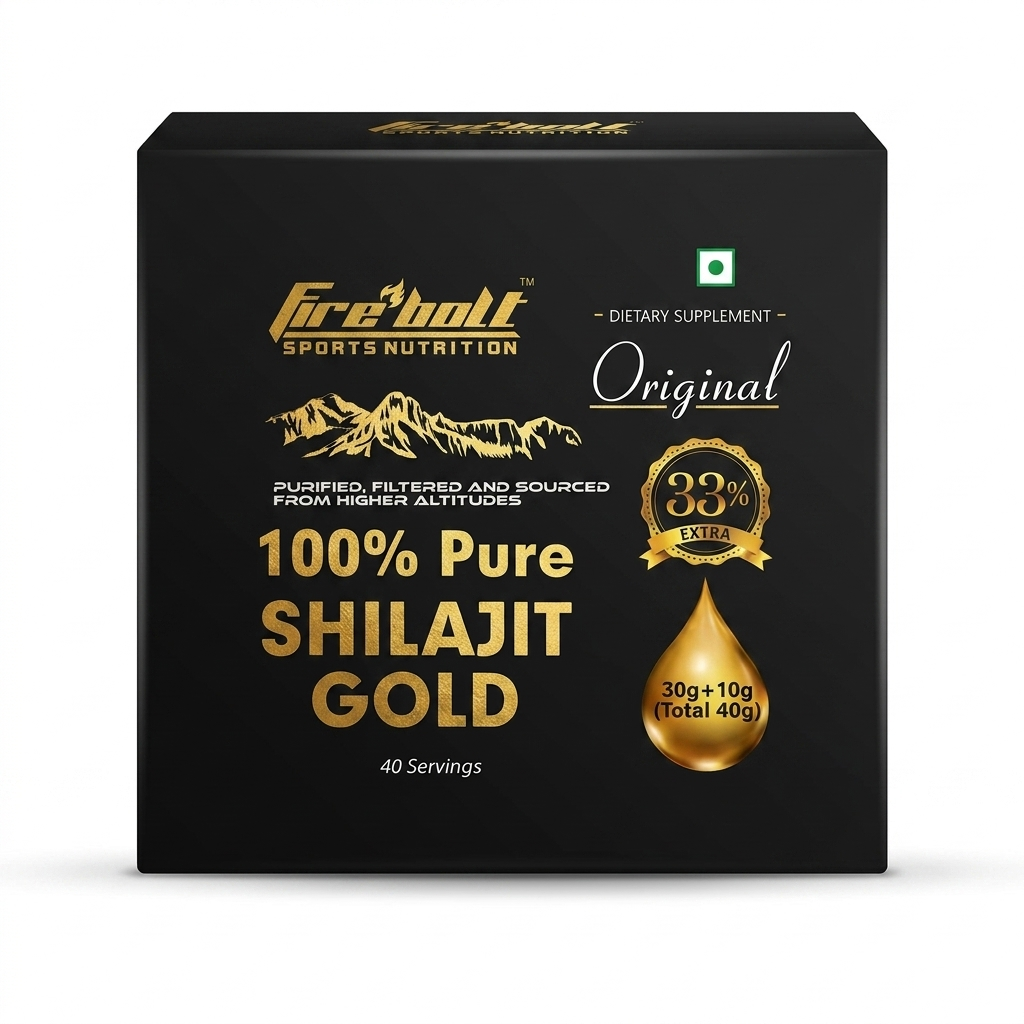 Fire Bolt Shilajit | 100% Pure Shilajit Gold